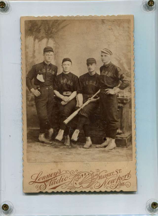 Logan Team in Black Uniforms Portrait Newport, PA Studio